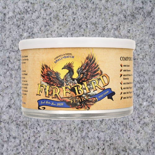 firebird flake tobacco Cornell & Diehl: SMALL BATCH- FIREBIRD FLAKE 2oz 2026