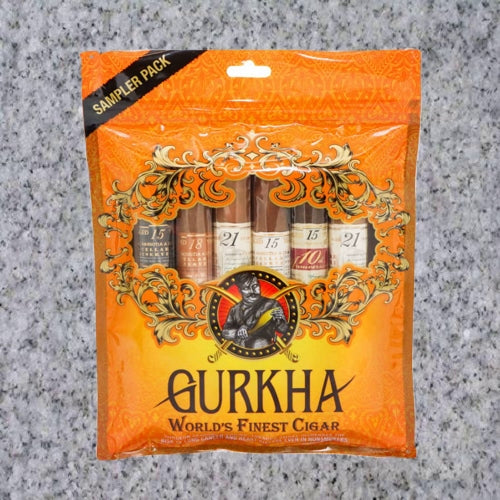 Gurkha: Cellar Reserve Orange Toro Sampler - 6 cigars - 4Noggins.com