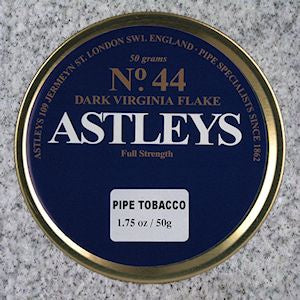 astleys tobacco Rusticated Straight Pot Estate Briar Pipe, English Estates Astleys #44 Dark Virginia Flake