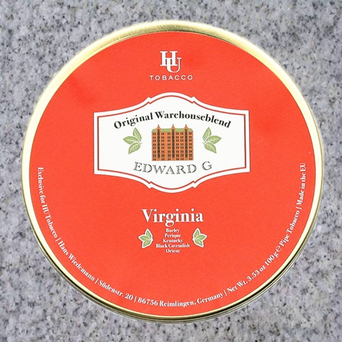 hu tobacco edward g HU-tobacco OWB Pipetobacco 100g Tin Estervals Pipe House HU Tobacco: EDWARD G. 100g