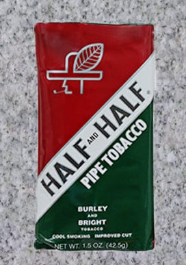 plug of half smoked tobacco HALF & HALF plug of half smoked tobacco HALF & HALF