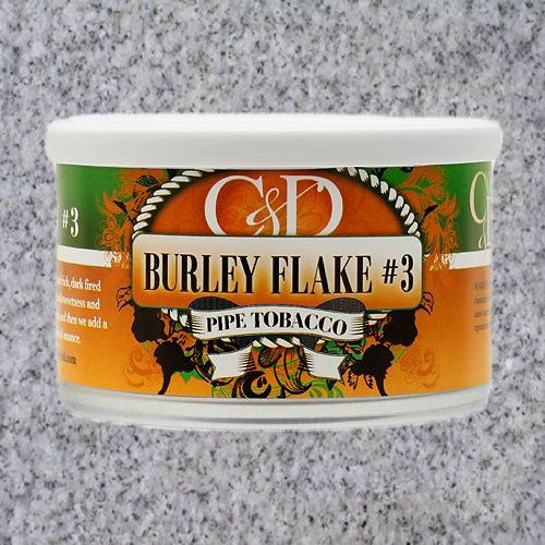 burley flake tobacco Cornell & Diehl: BURLEY FLAKE #3 2oz
