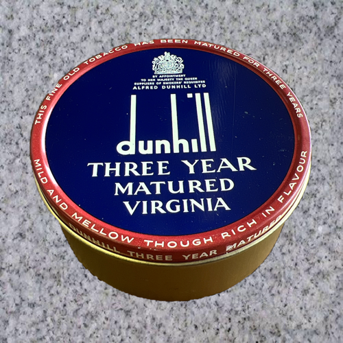 Dunhill: THREE YEAR MATURED 100g 1972 - C - 4Noggins.com