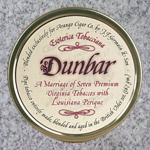 dunbar tobacco Esoterica: DUNBAR 2oz