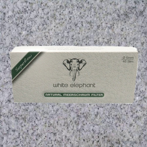 White Elephant 6mm Filters- Meerschaum - Box of 45