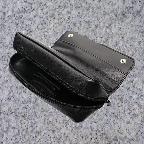 Peterson: CLASSIC 2 PIPE LEATHER COMBO POUCH