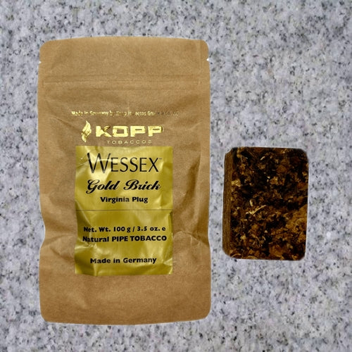 Wessex: GOLD BRICK VIRGINIA PLUG 100g