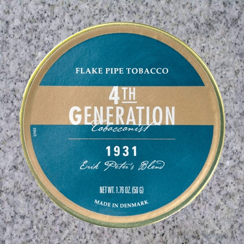 Erik Stokkebye: 4TH GENERATION: 1931 1.76oz