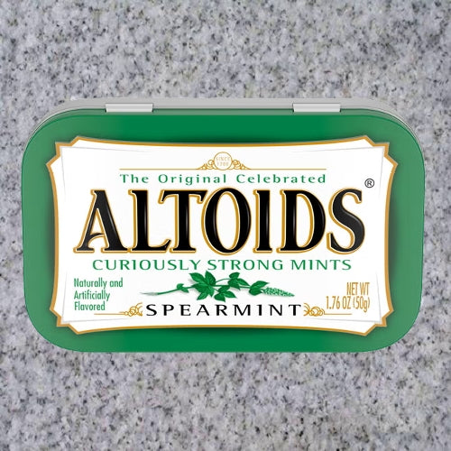 Altoids: SPEARMINT MINTS 1.76oz. Tin