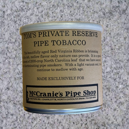 McCranie's: TOM'S PRIVATE RESERVE 4oz 2012 - C