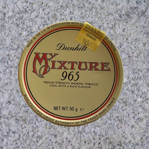 Dunhill: MY MIXTURE 965 50g 2005 - C