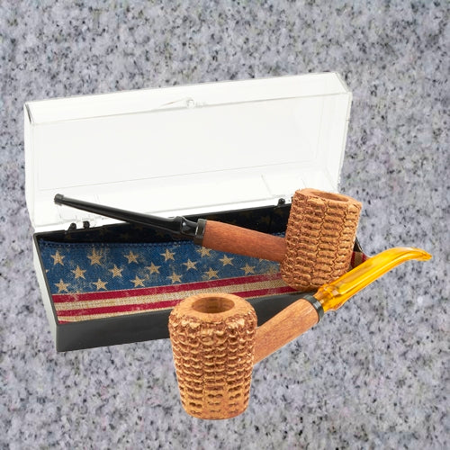 Missouri Meerschaum: LET FREEDOM RING - 2 PIPE SET