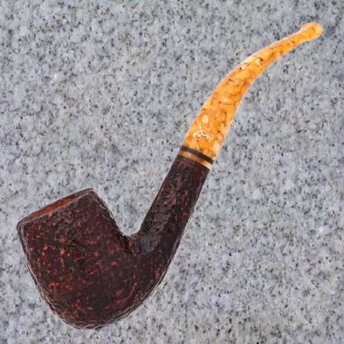 Savinelli: MIELE BROWN RUSTICATED (606KS)