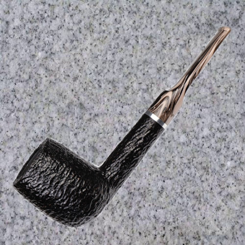 Savinelli: MORELLINA RUSTICATED BLACK (114KS)