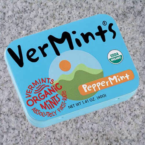 VerMints: All Natural Breath Mints - PEPPERMINT