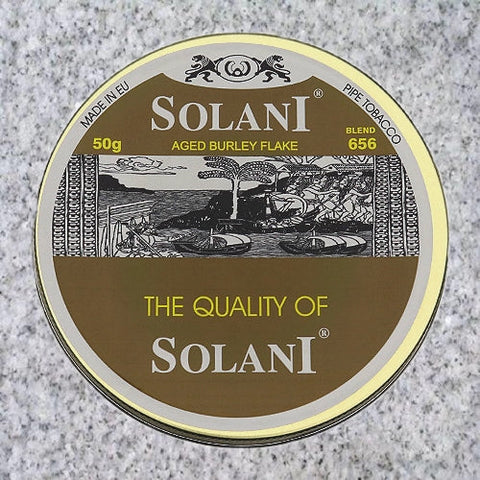 burley flake tobacco Solani: 656 AGED BURLEY FLAKE 50g 2018 - C