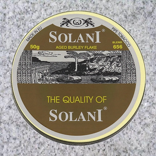 Solani: 656 AGED BURLEY FLAKE 50g - 4Noggins.com