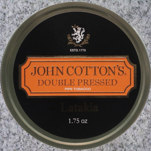 John Cotton's: DOUBLE PRESSED LATAKIA 1.75oz. - 4Noggins.com