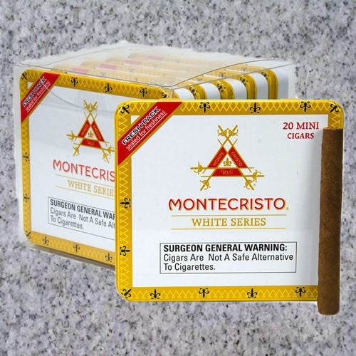 Montecristo: White Mini Cigarillo (2 78&quot; x 20)