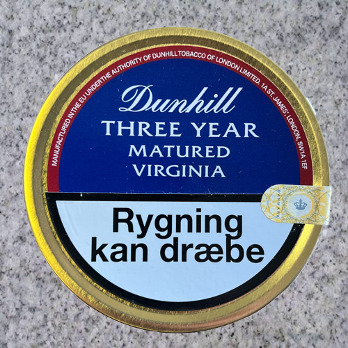 Dunhill: THREE YEAR MATURED VIRGINIA 2015 50g - C