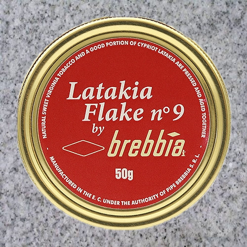 Brebbia: LATAKIA FLAKE No 9 - 50g - 4Noggins.com