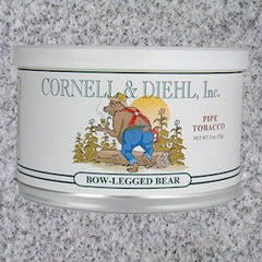 bow legged bear pipe tobacco Cornell & Diehl: BOW LEGGED BEAR 2oz