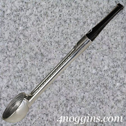 Falcon Pipes: Stems:  STANDARD CHROME STRAIGHT - 4Noggins.com