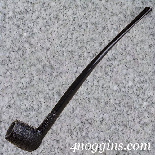 Savinelli: Churchwarden Black Rusticated (104) - 4Noggins.com