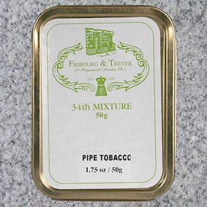 Fribourg & Treyer: 34th MIXTURE 50g - 4Noggins.com