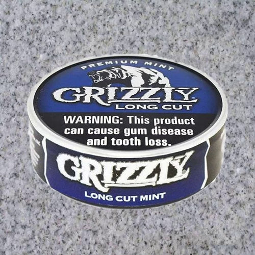 Grizzly: LONG CUT PREMIUM MINT 1.2oz