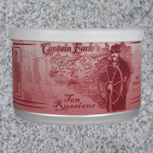 Hermit Tobacco: Captain Earle's: TEN RUSSIANS 2oz - 4Noggins.com