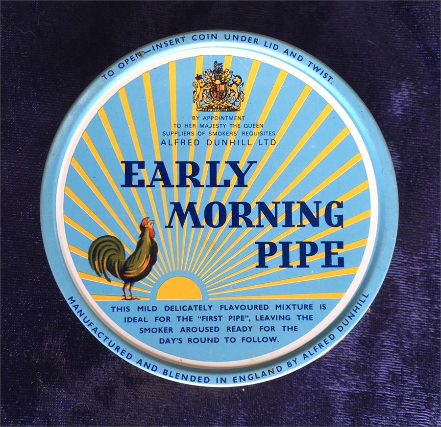 Dunhill:  EARLY MORNING PIPE 1972  100g - C - 4Noggins.com
