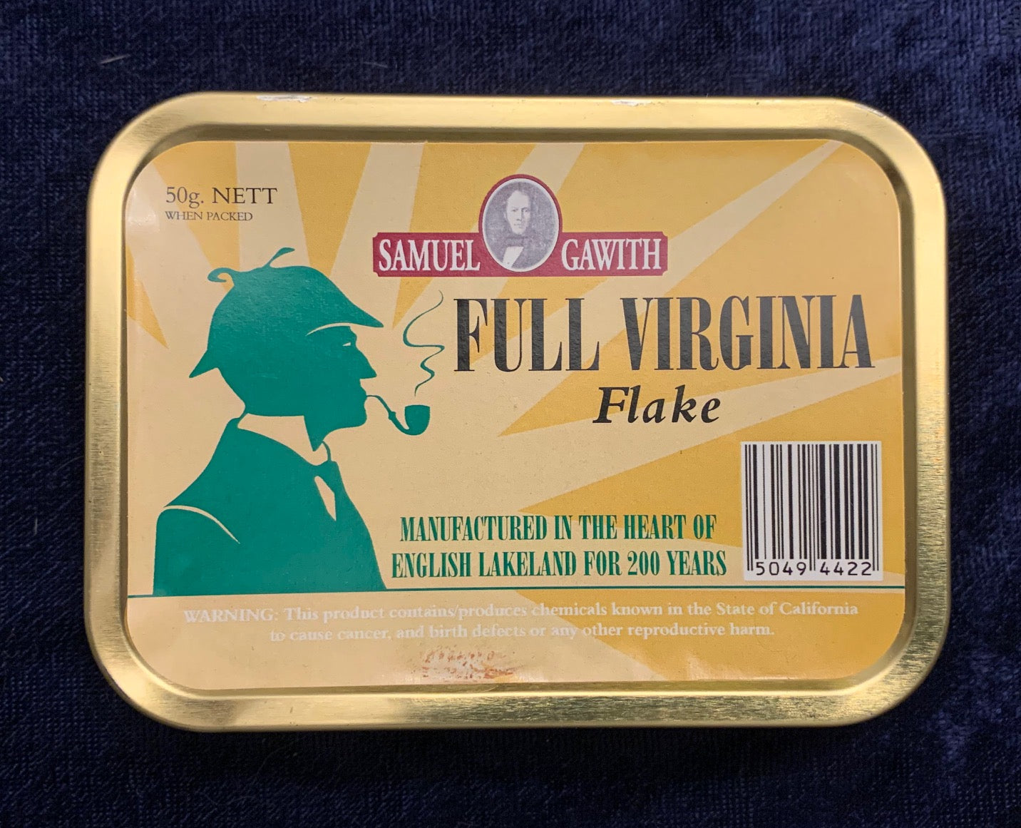 Samuel Gawith: FULL VIRGINIA FLAKE 50g 2011 - C - 4Noggins.com