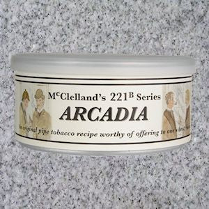 arcadia tobacco Antique MIXTURE Tin Factory #1 Virginia 1910 Tax Stamp Its a scent that exudes confidence McClelland: ARCADIA 50g 1999 -C