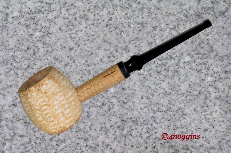 Missouri Meerschaum: DIPLOMAT - APPLE - STRAIGHT STEM - 4Noggins.com