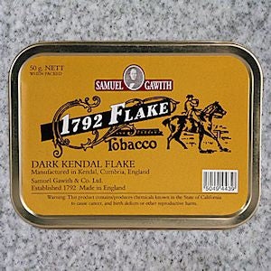 Samuel Gawith: 1792 FLAKE 50g- 1 - 4Noggins.com