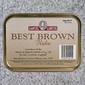 Samuel Gawith: BEST BROWN FLAKE 50g - 4Noggins.com